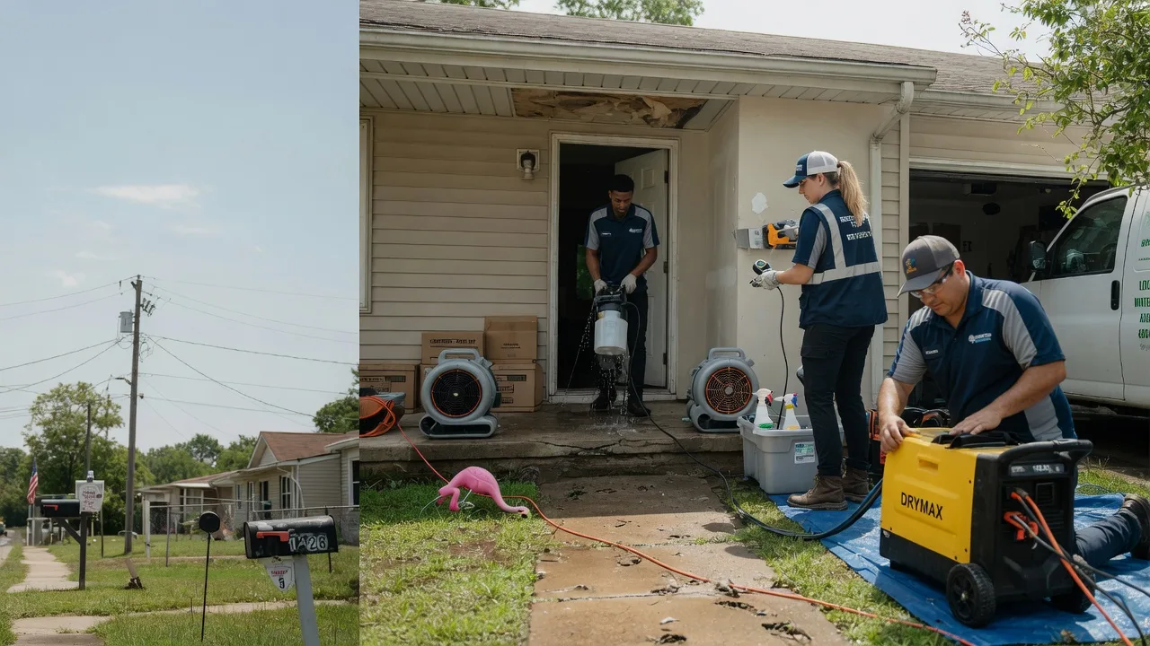 Storm Damage Water Removal in Hillsboro, TX near me